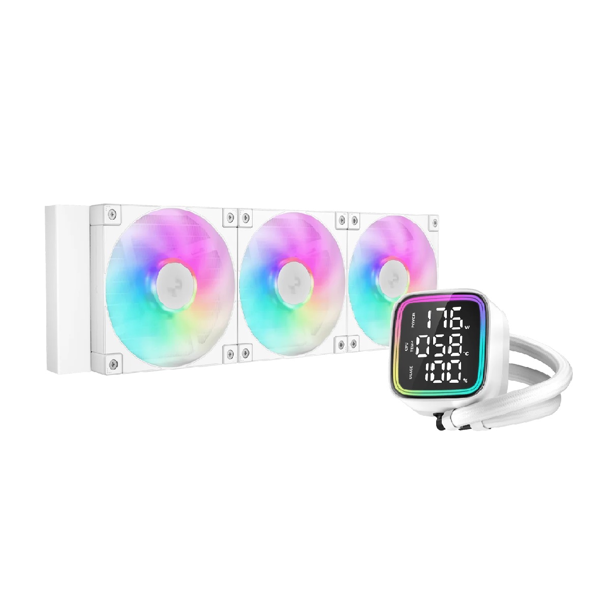 WATERCOOLING DEEPCOOL LD360 WH ARGB WHITE